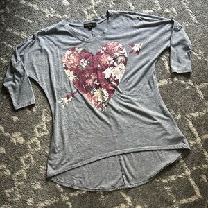 Juniors High Low Shirt